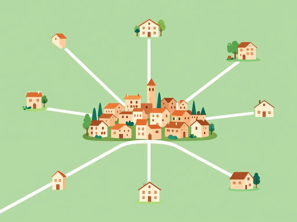 beaumont de pertuis accès hébergements village rural