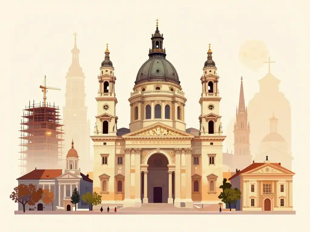 illustration patrimoine basilique saint étienne de pest