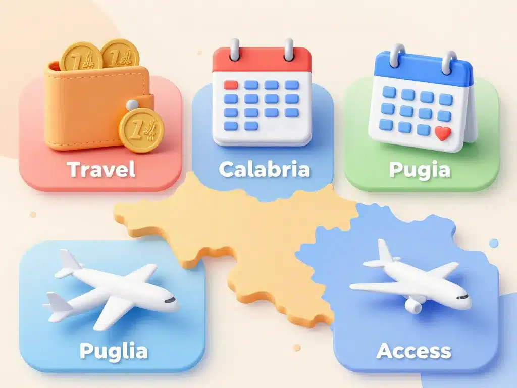 calabre ou pouilles diagramme budget saison accès