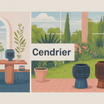 cendrier adapté intérieur extérieur design