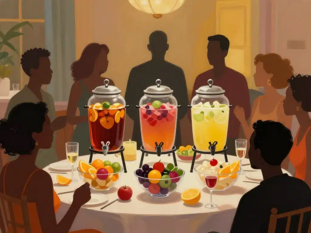 types punch 50 personnes ambiance fete