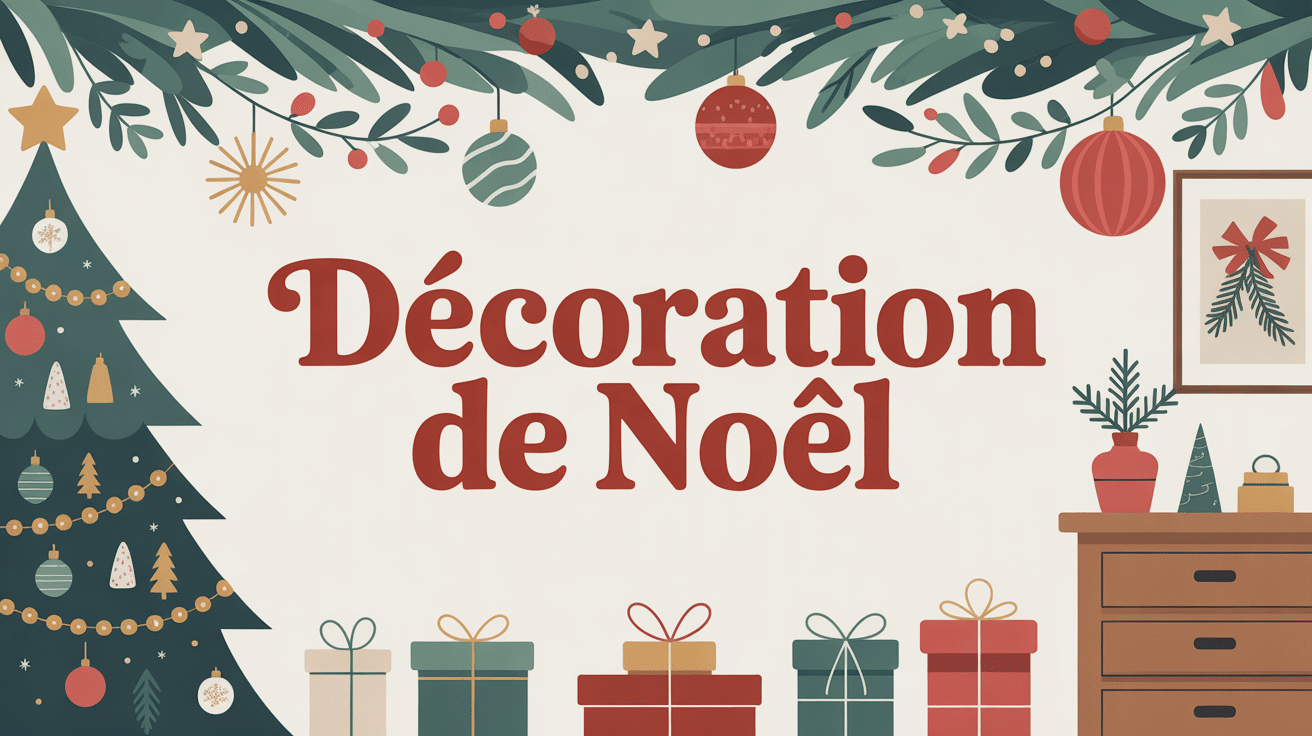 decoration de noel chic et cosy dans salon