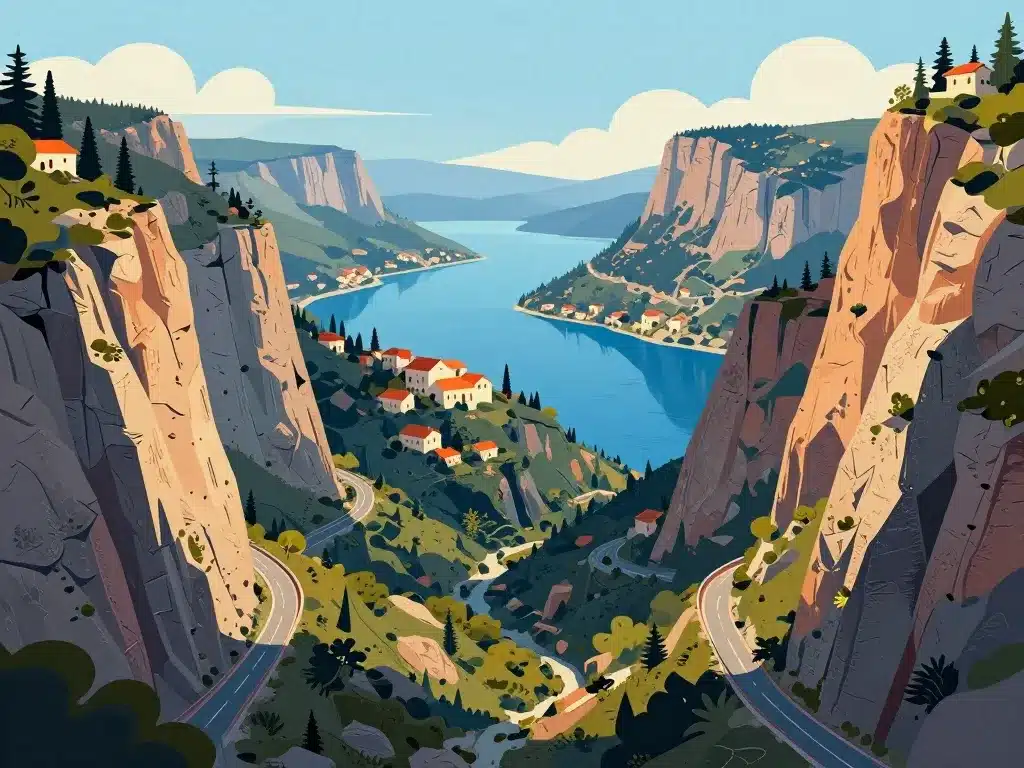 paysages et points de vue gorges du prunelli