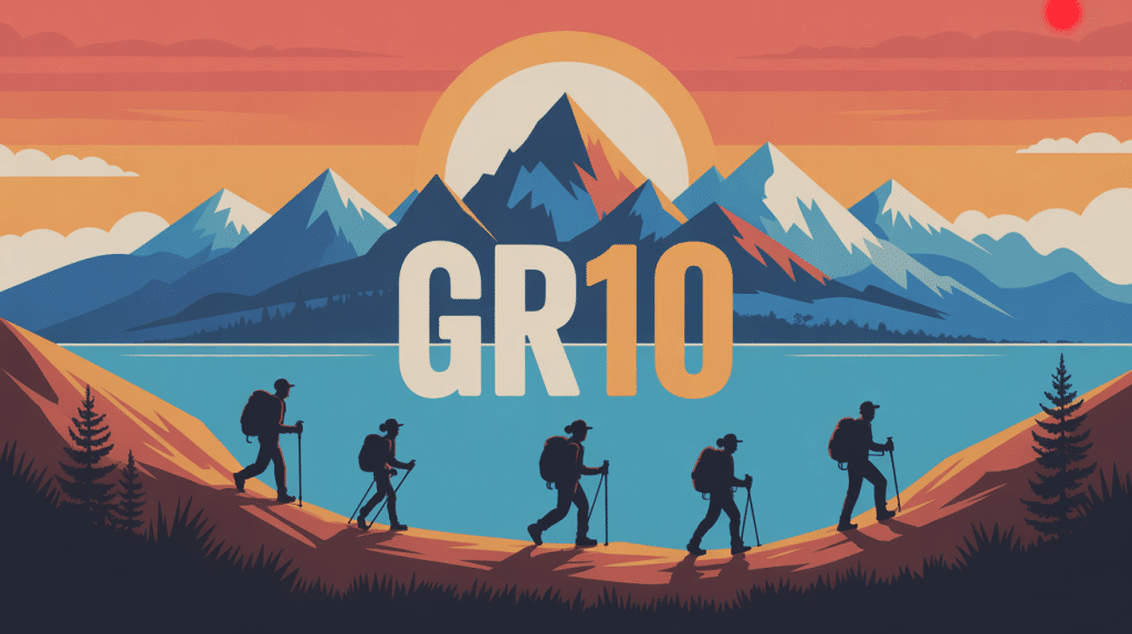 gr10 étapes sur le sentier Pyrénées entre Atlantique et Méditerranée
