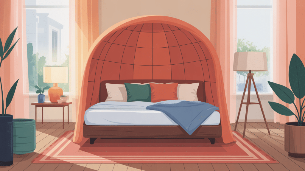 jeté de canapé sur canapé élégant, décoration salon accueillant