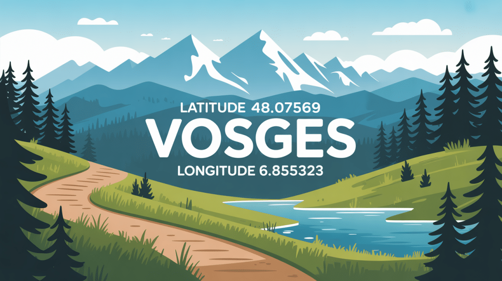 exploration nature Vosges latitude 48.070569 longitude 6.855323