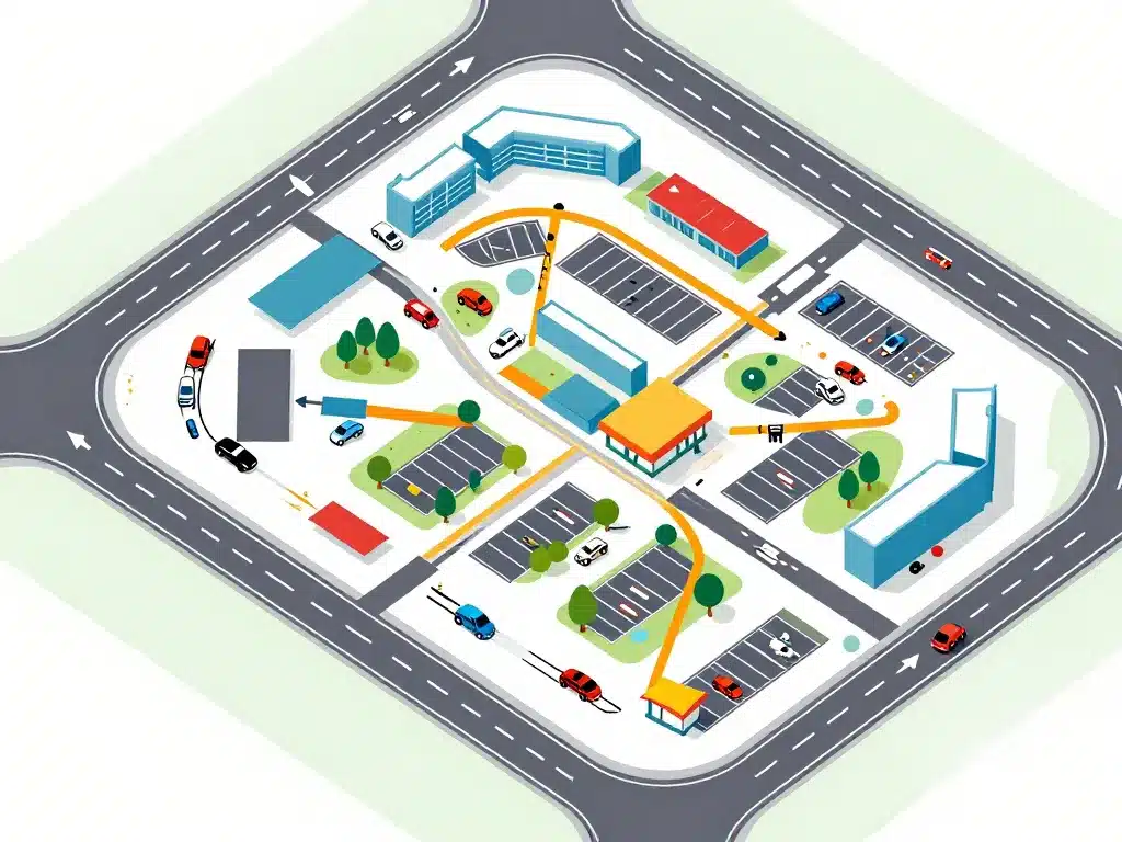 diagramme accès parkings horaires les pennes mirabeau plan de campagne