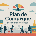 illustration zone commerciale les pennes mirabeau plan de campagne