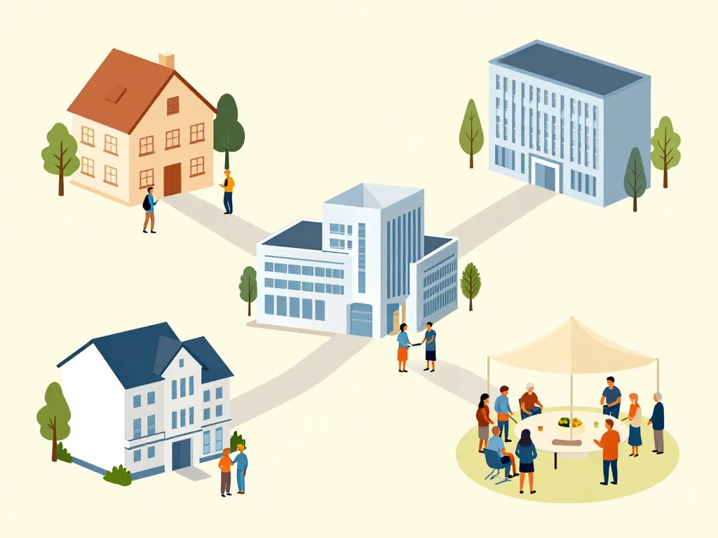 Panorama des différentes formes maison du temps