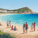 plage de fautea - arinella di fautea crique turquoise et tour génoise