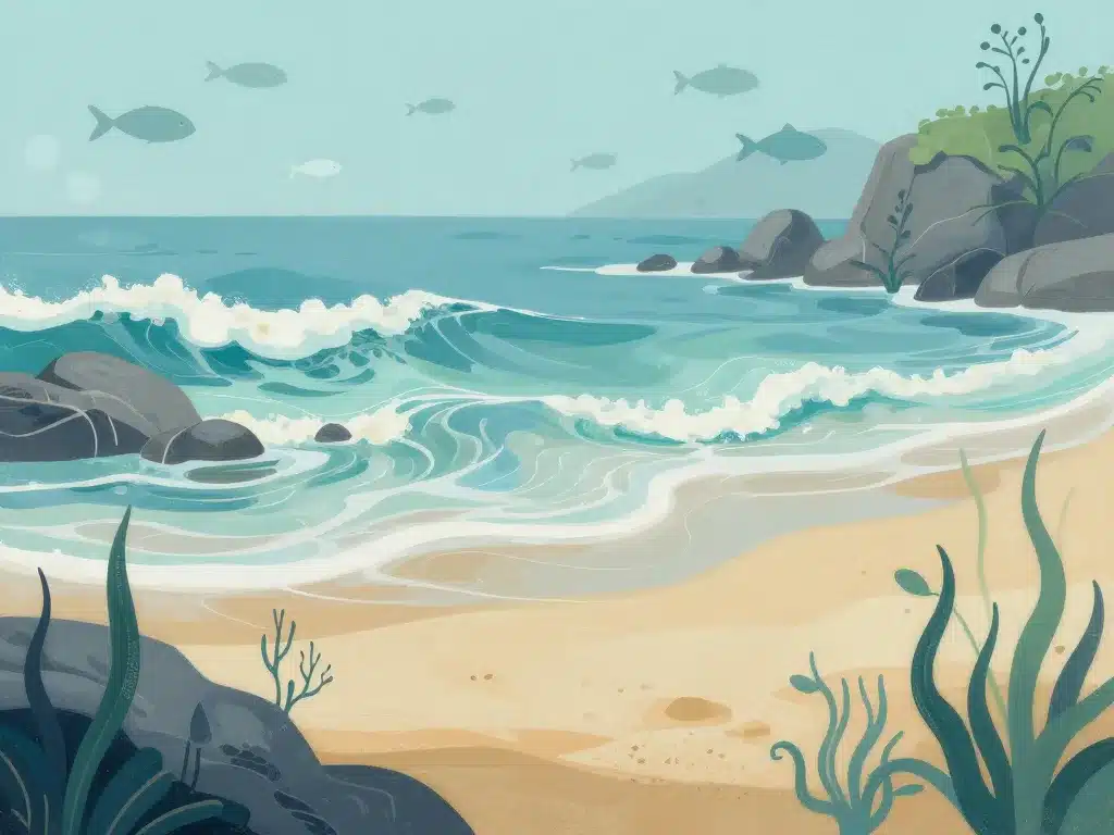 plage du liouquet crique sable galets snorkeling