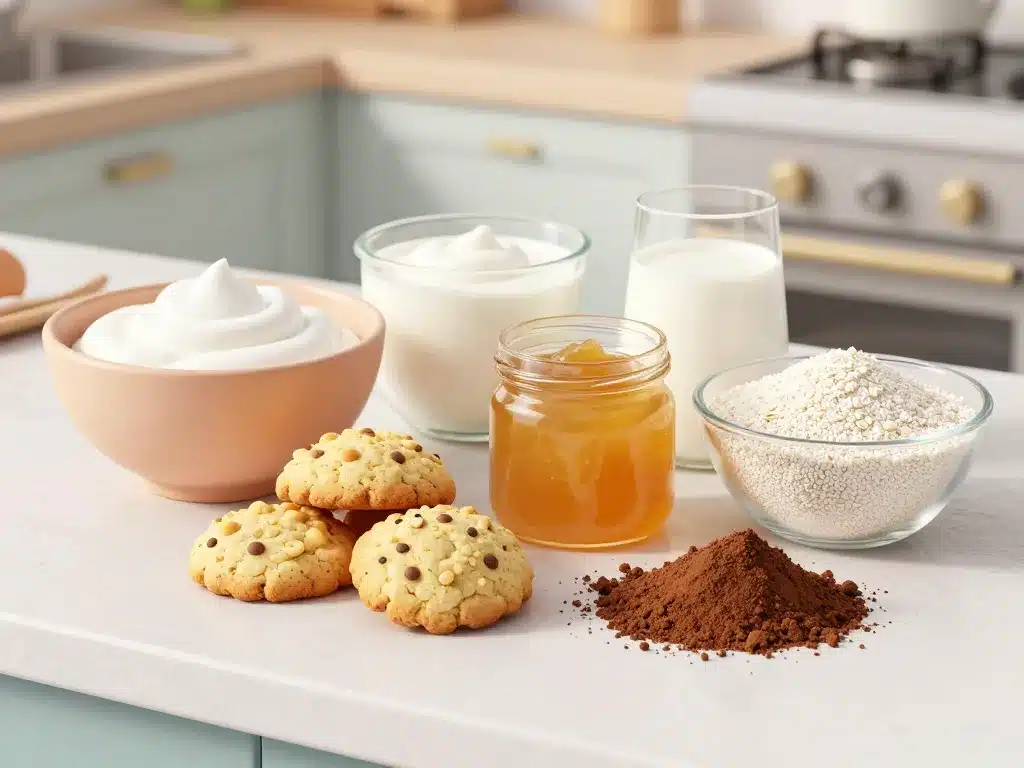 recette biscuit sans calories différents ingrédients basses calories