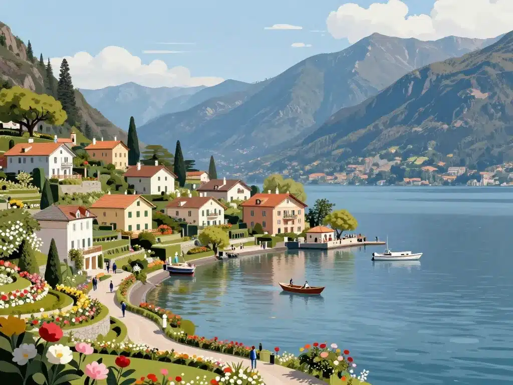 villages emblématiques région des lacs italie