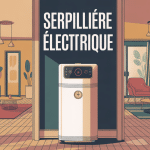 serpillière electrique sur sols modernes dans maison