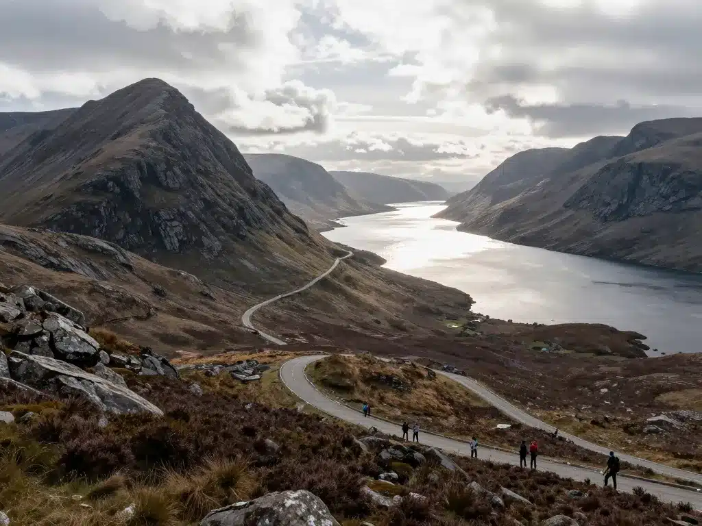 Panorama routes randonnée Torridon Ecosse