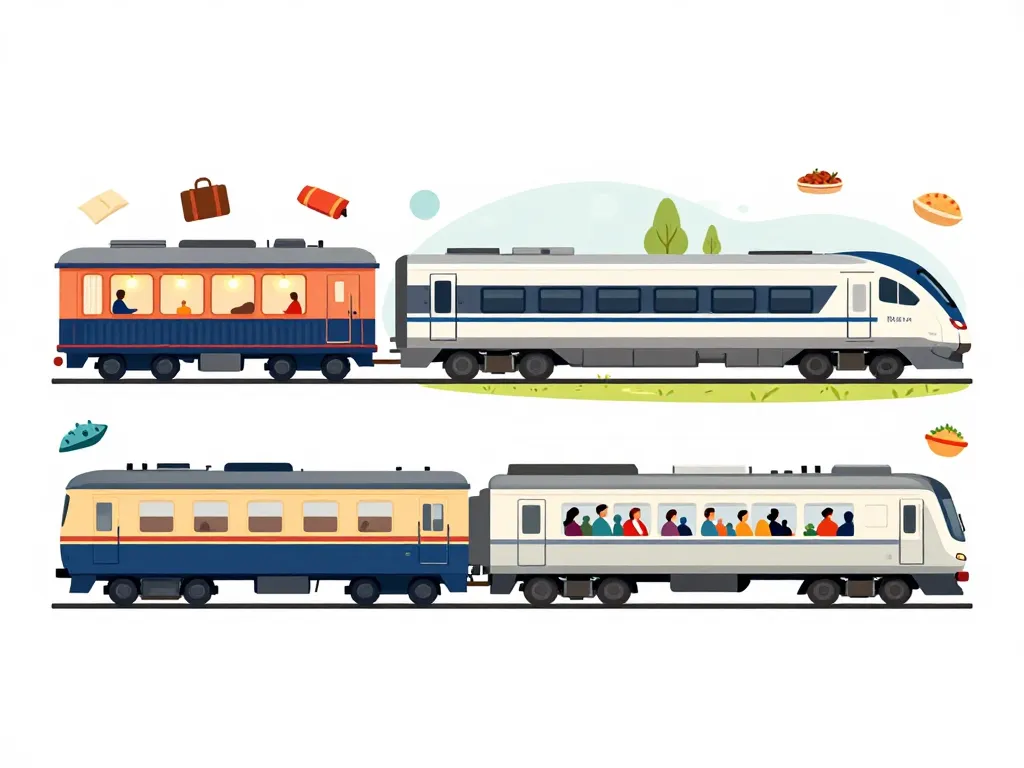 différents trains le caire louxor sleeper local