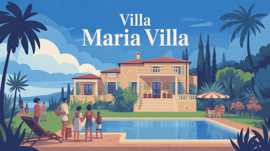 villa maria villa élégante avec piscine et jardin ambiance vacances