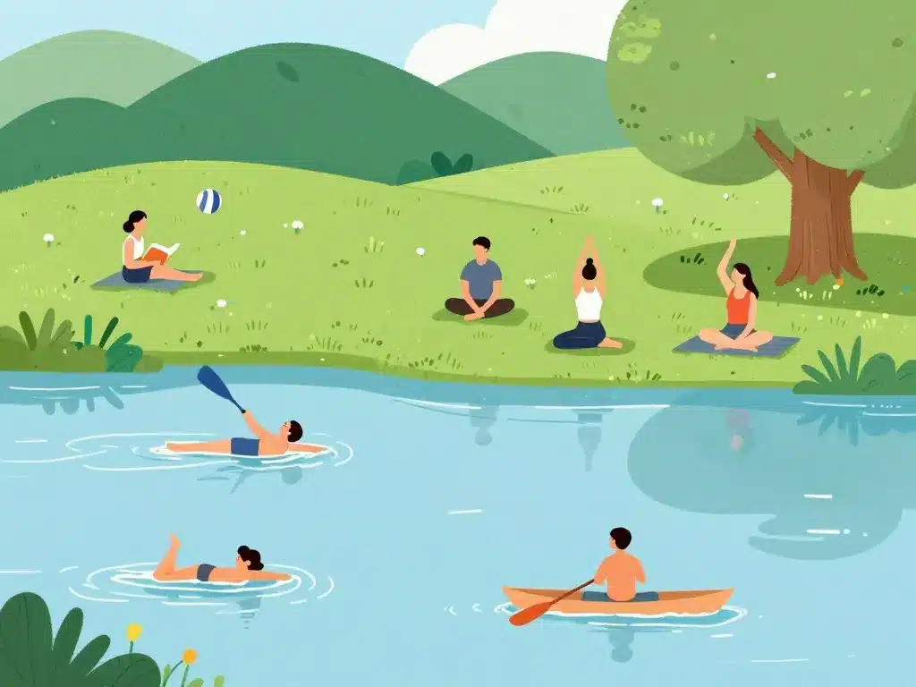 Activités familiales plage de Vindry