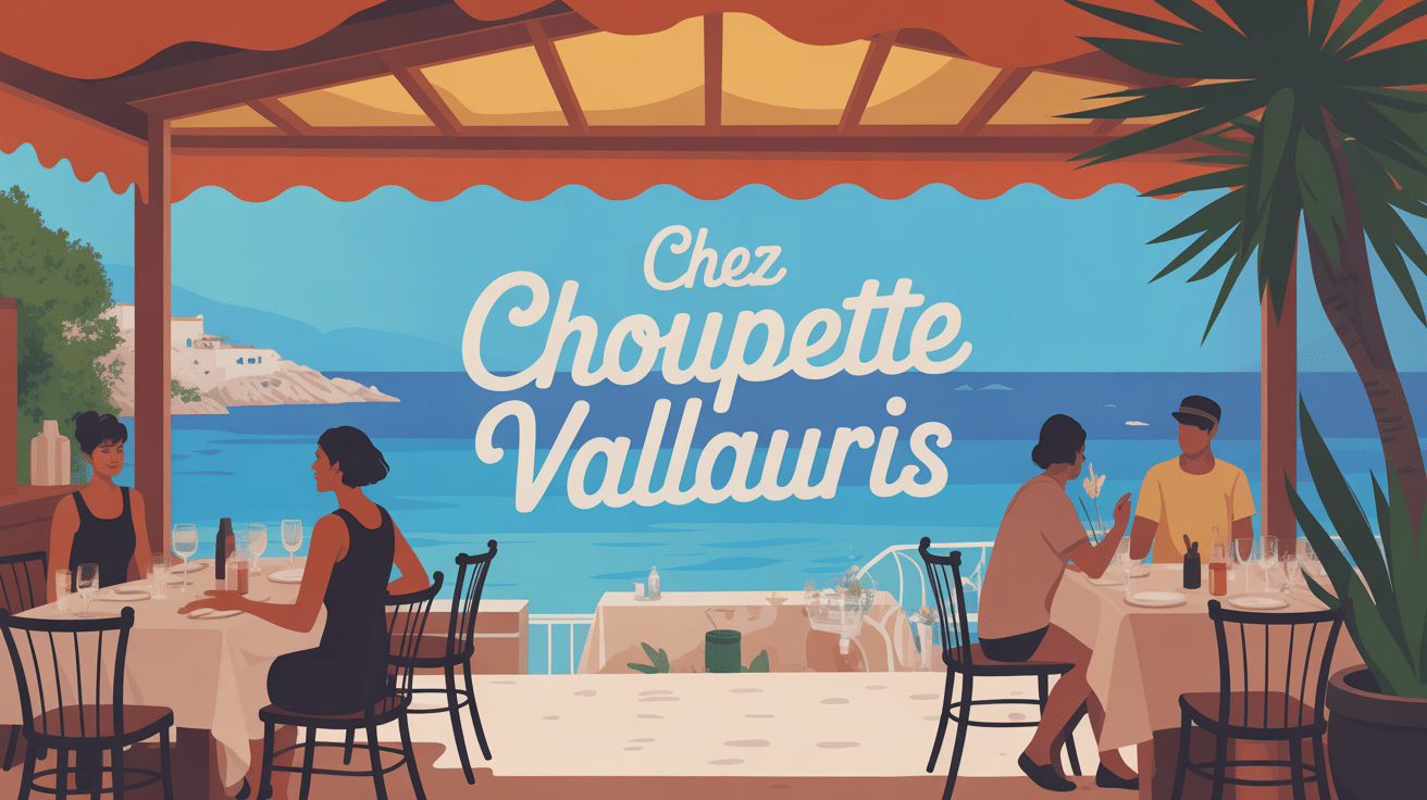 illustration ambiance authentique chez choupette vallauris