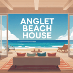 vue villa moderne anglet beach house face Atlantique