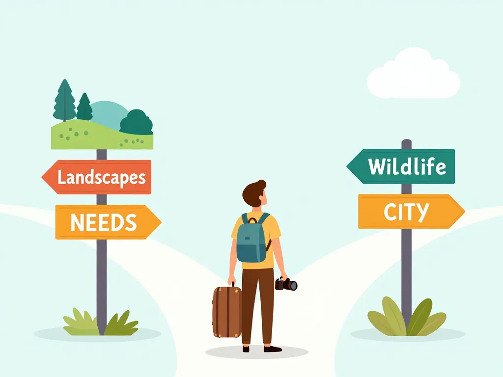 voyageur choisit appareil photo voyage selon besoins