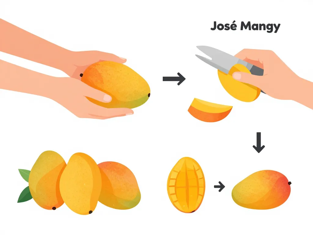 Étapes pour choisir et préparer des mangues José