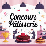Illustration concours patisserie 2025 en France