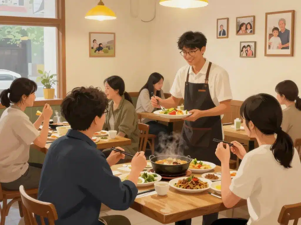 intérieur chaleureux chez mesquita ambiance plats généreux