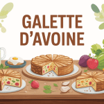 galette d avoine sous plusieurs formes petit déjeuner sucrée salée