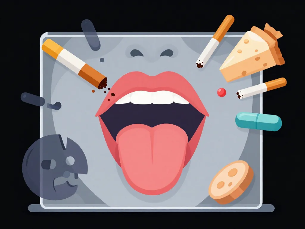 Image palais gustatif protection dangers quotidiens