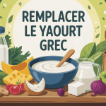par quoi remplacer le yaourt grec illustration alternatives laitières et végétales