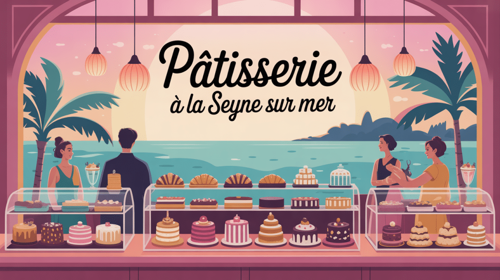 vitrine patisserie la seyne sur mer ambiance gourmande