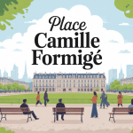 illustration place camille formigé parc bercy paris