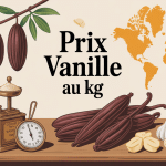 prix de la vanille au kg gousses origines balances
