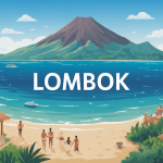 Que faire à Lombok vue île plages volcan sasak
