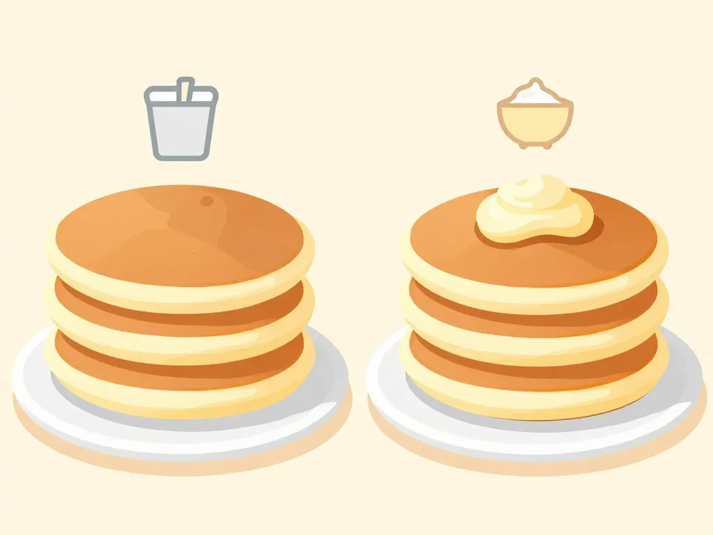 Comparatif pancakes classiques et recette pancake fromage blanc protéinée