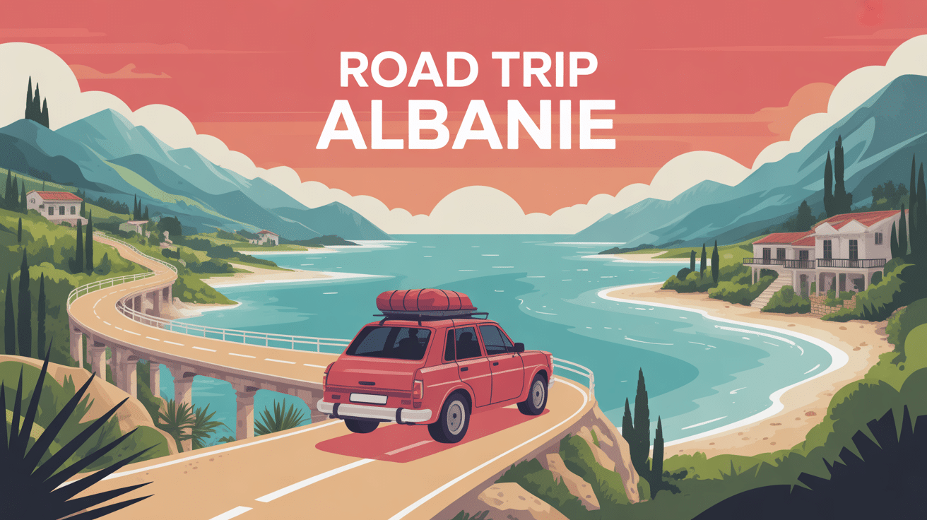 road trip albanie 1 semaine voiture montagnes plages villages