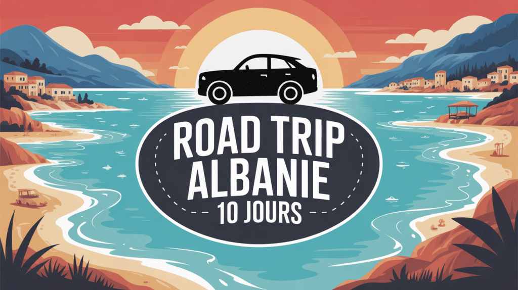 illustration road trip Albanie 10 jours itinéraire