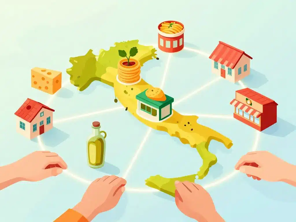 réseau supermarché conad carte italie