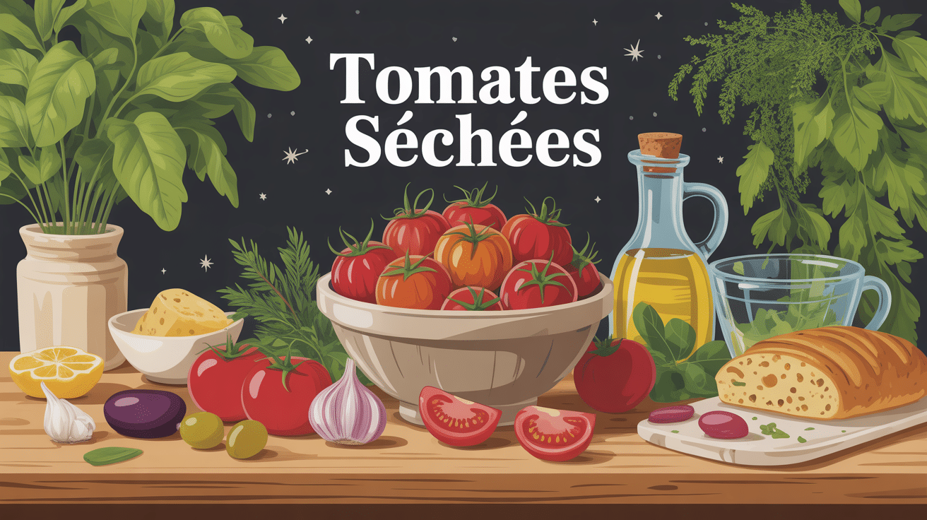 tomates sechées comment utiliser en cuisine illustration