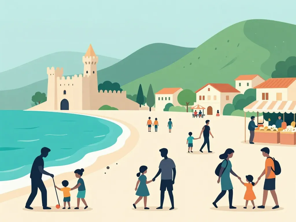 Voyager en Albanie en famille illustration activités famille Albanie