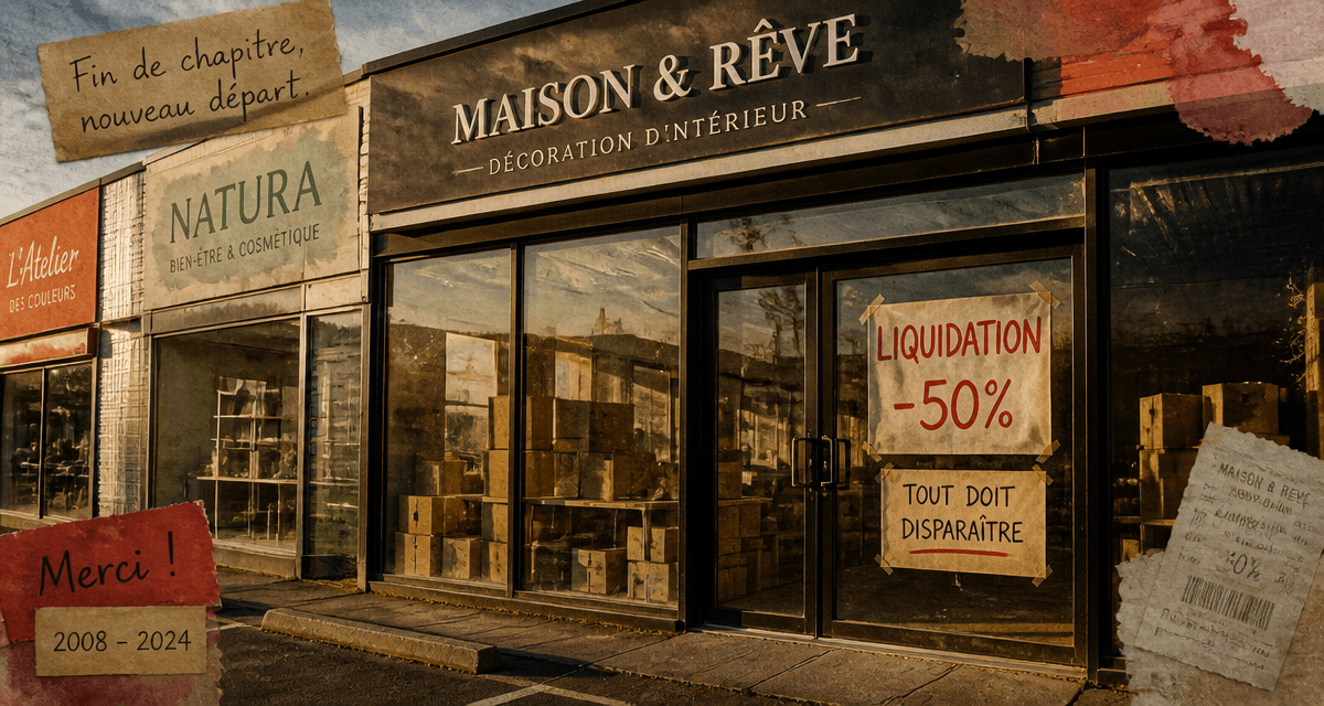 casa challans devanture liquidation -50%