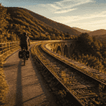 Dans quel sens faire la Dolce Via sur viaduc Eyrieux à vélo