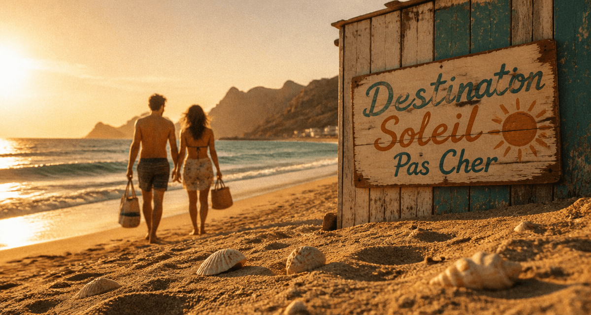 destination soleil pas cher en hiver plage Canaries