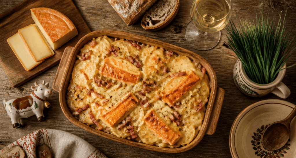 fromages des vosges munster bargkass gratin