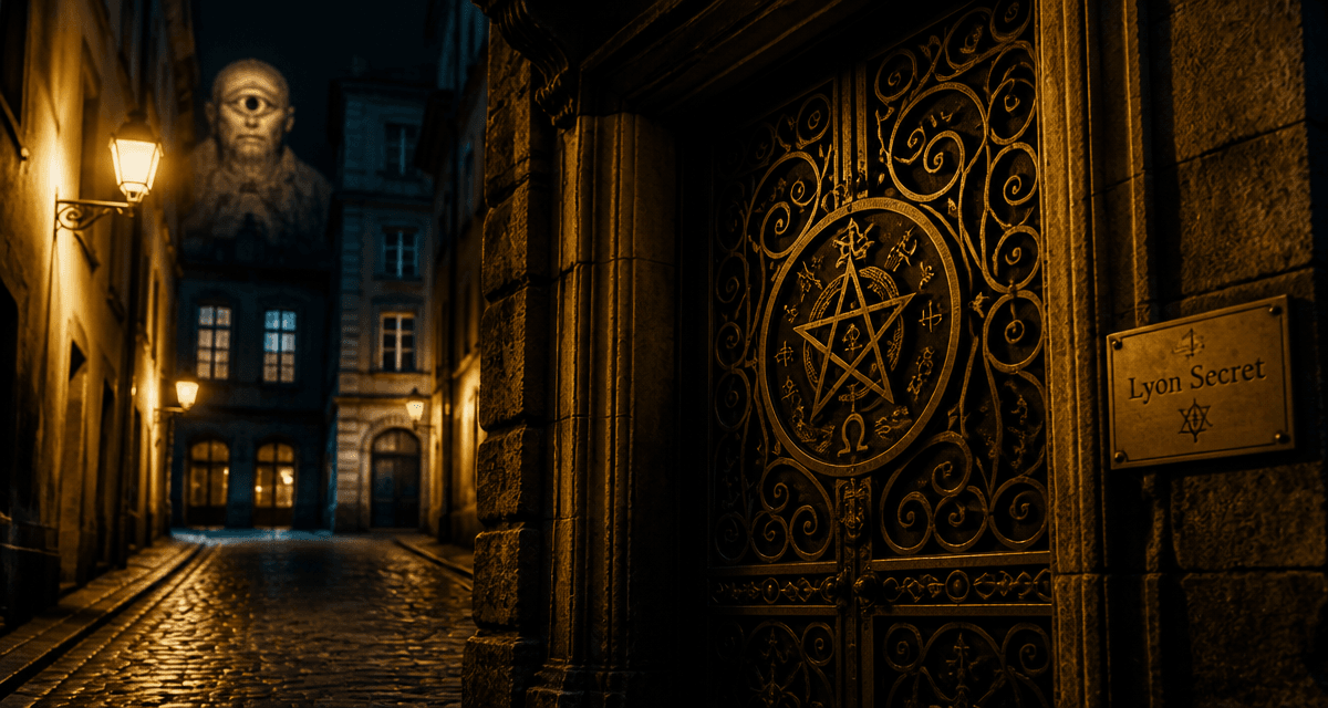 secret lyon ruelle pavée nuit