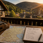 vue chalet Forêt-Noire valise checklist allemagnevoyage.com