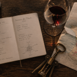 apprendre vin carnet dégustation verre raisin