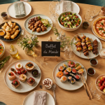 buffet du monde augny assiettes variées
