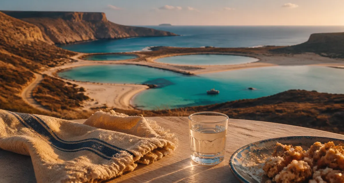 crtee Balos, lagon cristallin et sable rosé, Crète